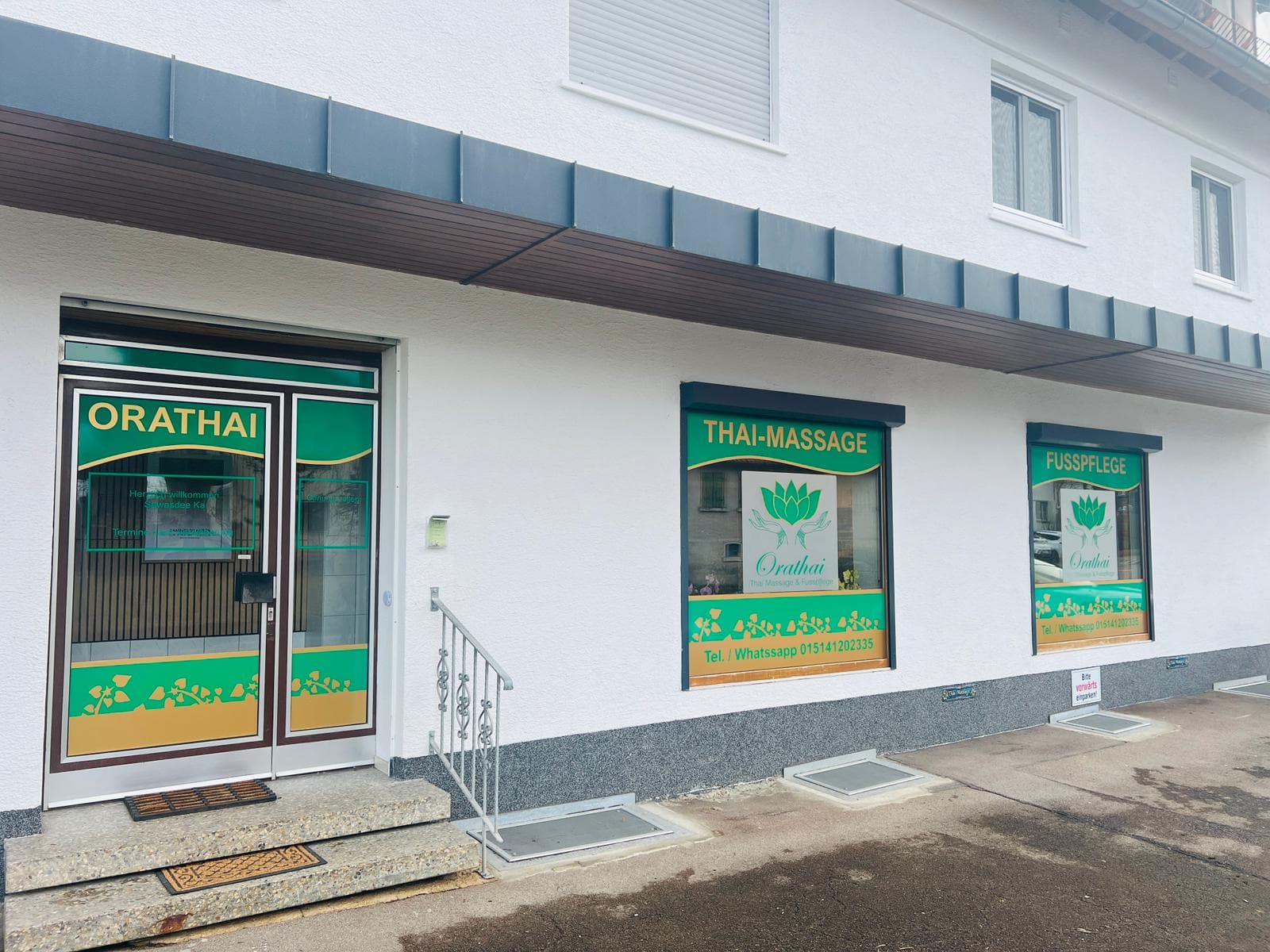 Außenansicht von Orathai Thaimassage und Fußpflege in Gammelshausen